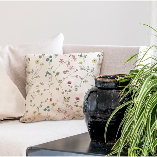 Pernă din bumbac Butter King Meadows Vibes, 45 x 45 cm-image-1