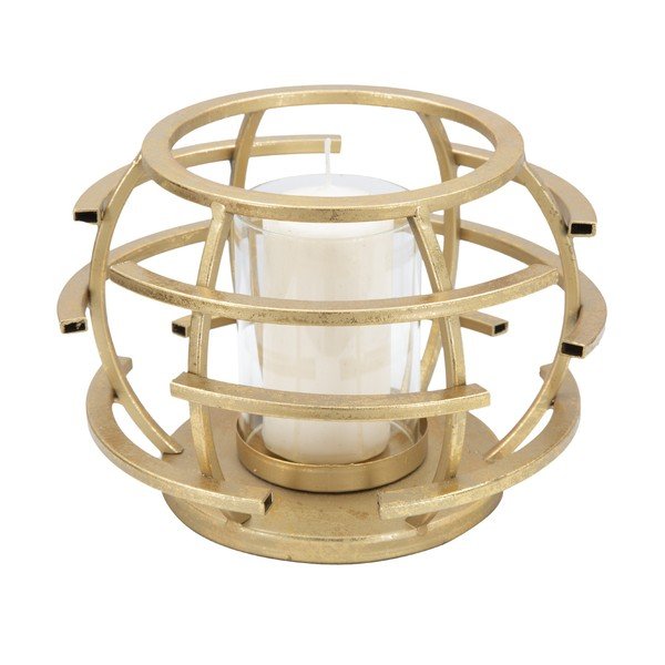 Sfeșnic Mauro Ferretti Agnese, ø 20 cm, auriu-image-3