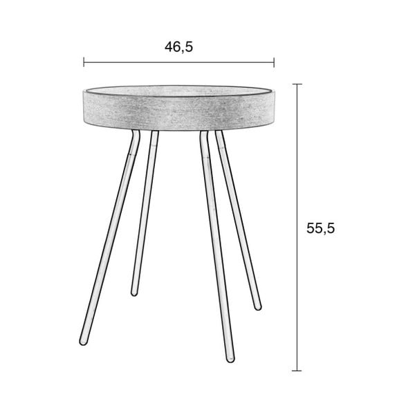 Măsuță auxiliară Zuiver Tray-image-4