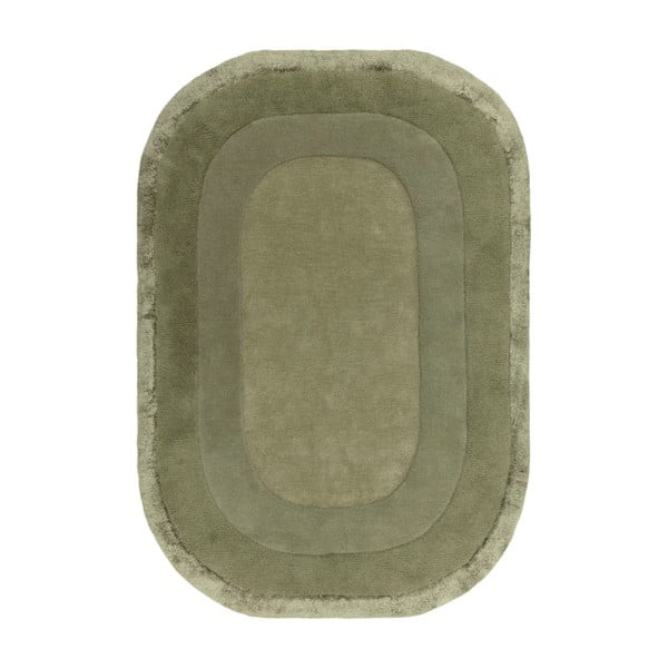 Covor verde handmade din amestesc de lână 200x290 cm Halo – Asiatic Carpets