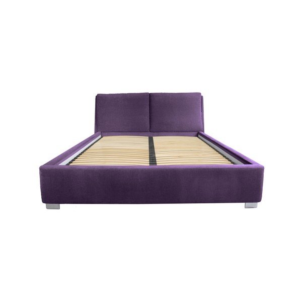 Pat dublu Mazzini Beds Vicky, 180 x 200 cm, violet-image-3