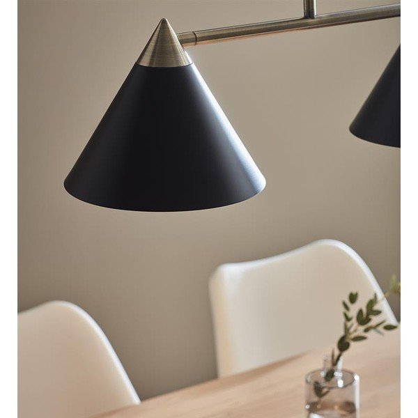 Lustră cu 3 becuri Markslöjd Klint, negru-image-2