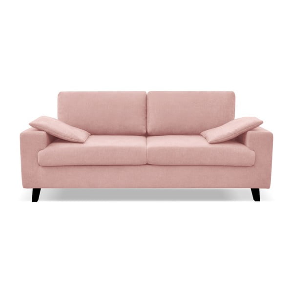 Canapea cu 3 locuri Cosmopolitan desing Munich, roz deschis