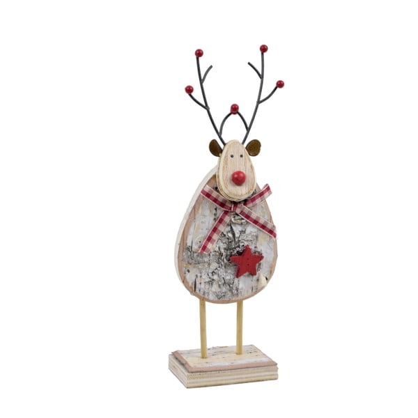 Statuetă decorativă Ego Dekor, înălțime 20,5 cm, reindeer