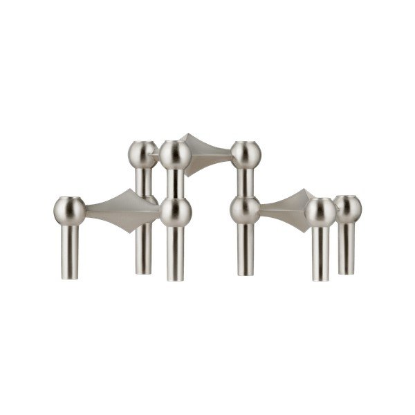 Sfeșnice 3 buc. din metal Nagel – STOFF Nagel