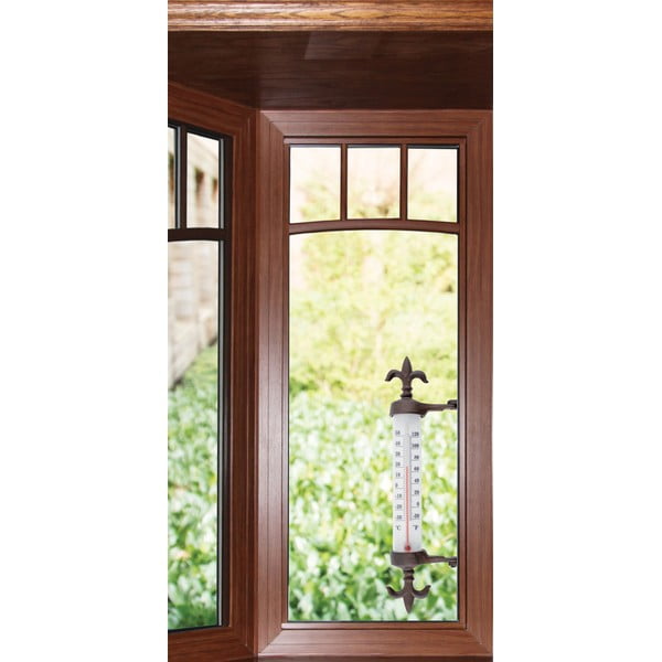 Termometru din fontă pentru fereastră Esschert Design Antique-image-1