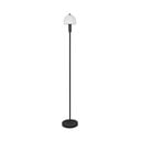 Lampadar negru cu abajur din sticlă (înălțime 120 cm) Glenn – Reality