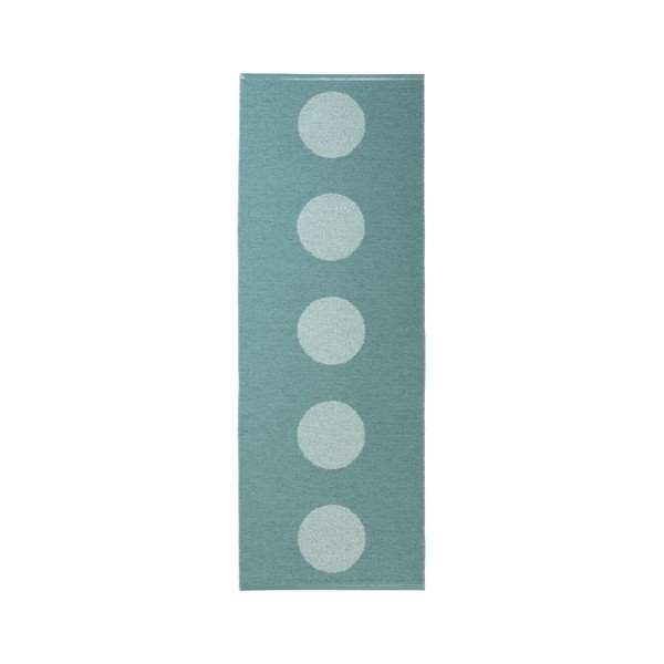 Covor tip traversă pentru interior și exterior turcoaz 70x200 cm Vera Pop Jade – Pappelina-image-4