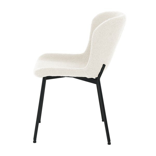 Scaune de dining albe 2 buc. Teddy – Furnhouse-image-2