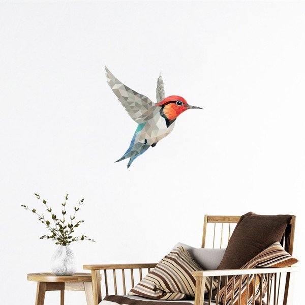 Autocolant Fanastick Origami Colibri-image-3