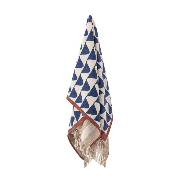Pătură din bumbac reciclat 130x160 cm Rimme – Bloomingville-image-3