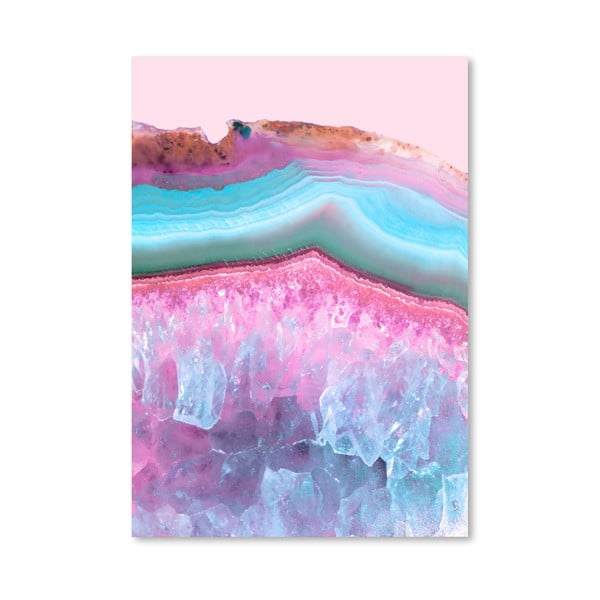 Poster Americanflat Pastel Agate, 30 x 42 cm