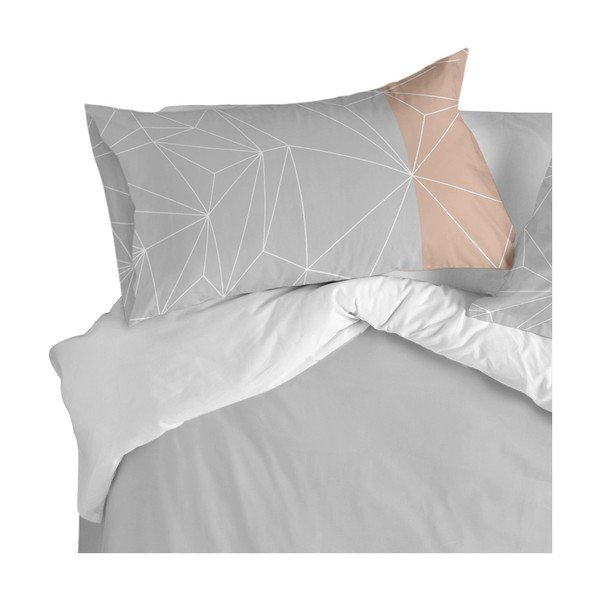 Set 2 fețe de pernă din bumbac Blanc Range, 50 x 75 cm-image-1