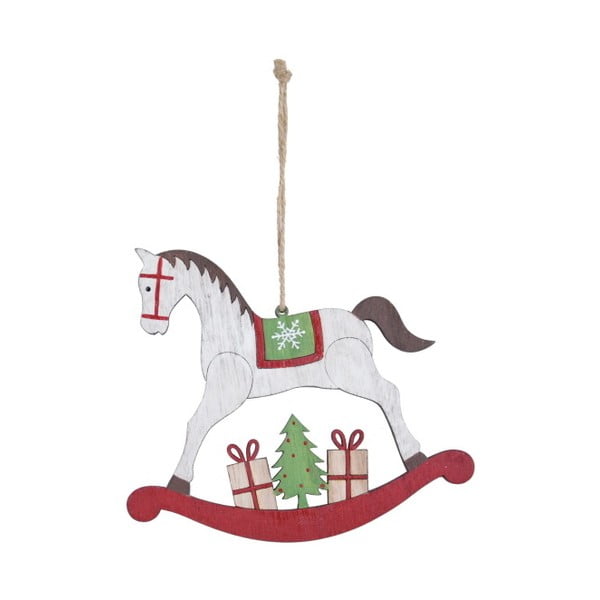 Decorațiune suspendată pentru bradul de Crăciun Ego Dekor Misto Horse