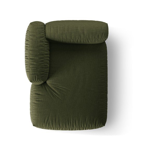 Modul pentru canapea modulară verde (cu colț pe partea stângă ) Martina – Micadoni Home-image-3