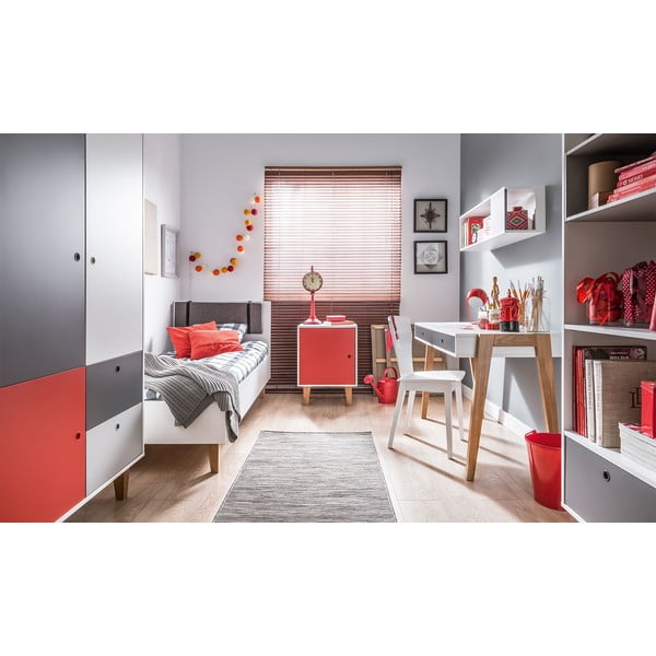 Birou Vox Concept, gri alb-image-4