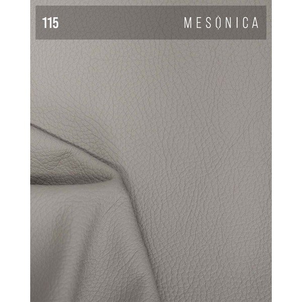 Canapea maro deschis cu tapițerie din piele 207 cm Kobo – MESONICA-image-4