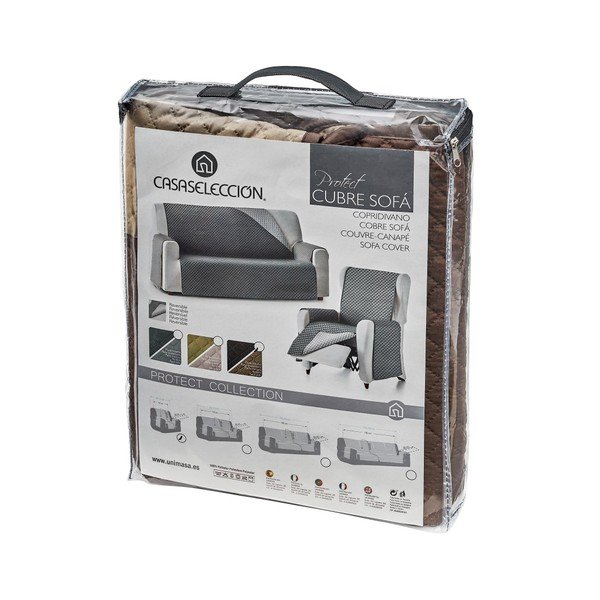 Husă maro de protecție pentru fotoliu 55 cm Protect – Casa Selección-image-3
