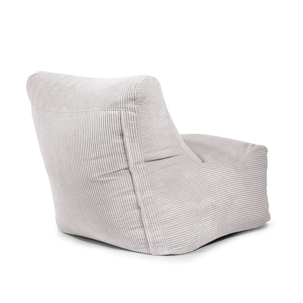 Fotoliu bean bag mov cu tapițerie din catifea reiată Seat 100 Lounge – SLOWDOWN-image-4