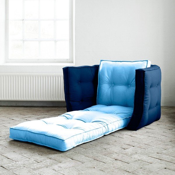 Fotoliu extensibil Karup Dice Celeste/Royal-image-1