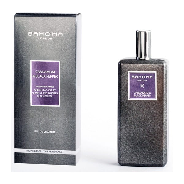 Spray de interior Bahoma London, aromă de cardamon și piper negru, 100 ml