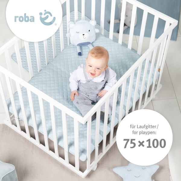 Saltea pentru copii din spumă cu husă detașabilă 95x70 cm Safe Asleep® – Roba-image-3