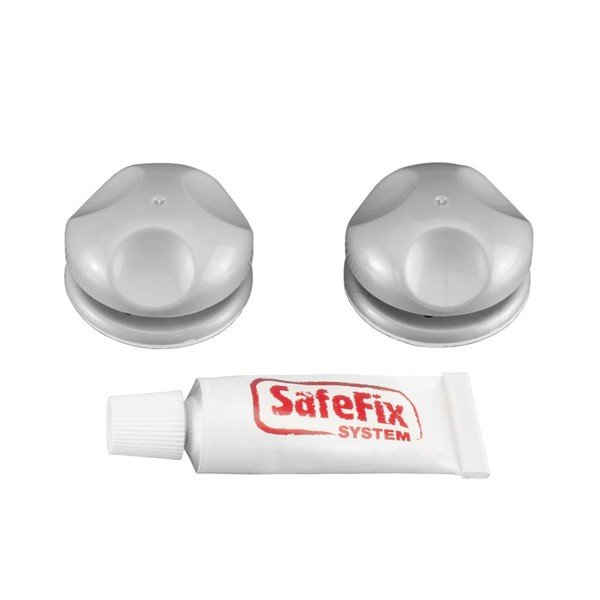 Set 2 cârlige cu lipici Metaltex Eureka!-image-1