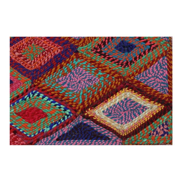 Covor din bumbac Eco Rugs Whimsical Geo, 80 x 150 cm-image-1