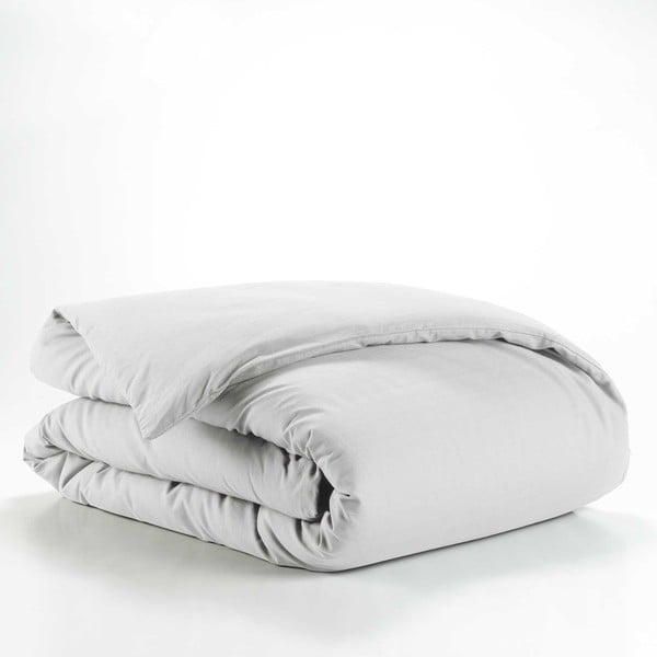 Lenjerie de pat albă din bumbac pentru pat de o persoană 140x200 cm Lina – douceur d'intérieur-image-2