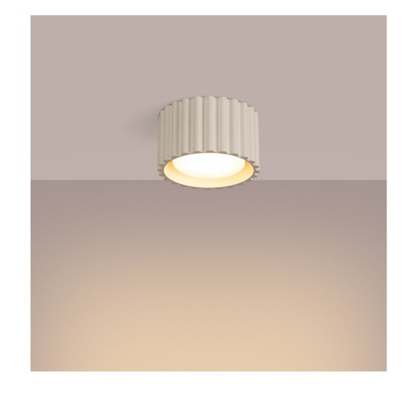 Spot bej din metal ø 10 cm Zora – Sollux-image-4