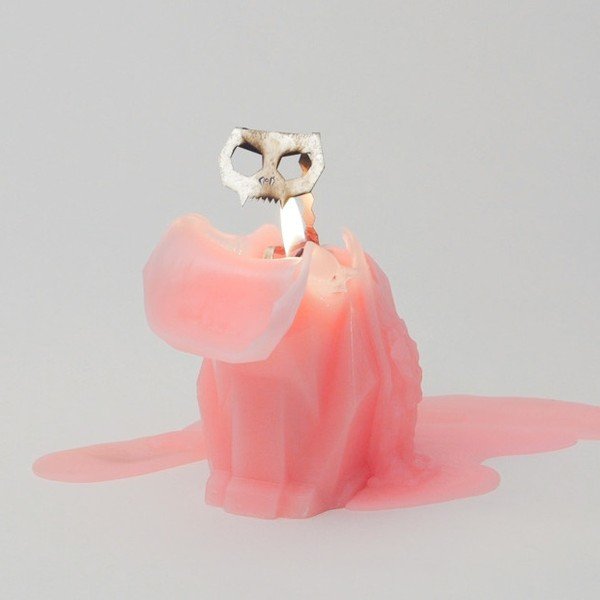 Lumânare Pyropet Kisa, roz -image-3