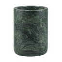 Suport pentru periuța de dinți verde închis din marmură Marble – Mette Ditmer Denmark