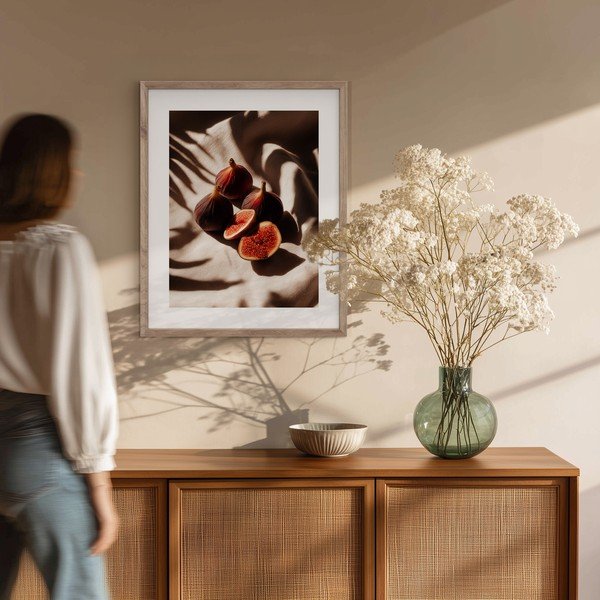Tablou cu ramă imprimat 40x50 cm Ripe Figs – Styler-image-2