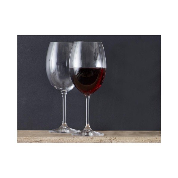 Set 2 pahare pentru vin roșu din cristal Bitz Fluidum, 580 ml-image-3