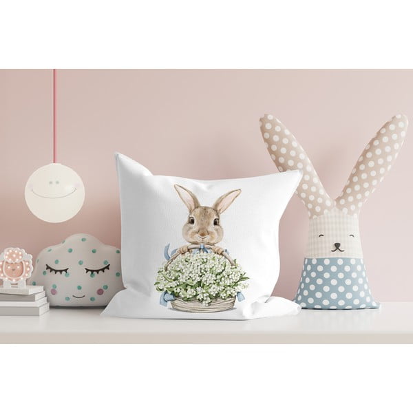 Față de pernă 43x43 cm cu model de Paști – Mila Home-image-2