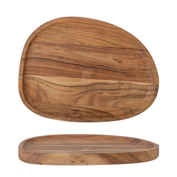 Tavă decorativă din lemn 22.5x30 cm Maxel – Bloomingville-image-2