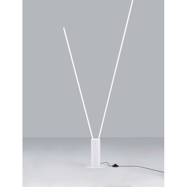 Lampadar alb mat LED cu structură flexibilă din metal (înălțime 181 cm) Kimolia – Nova Luce-image-3