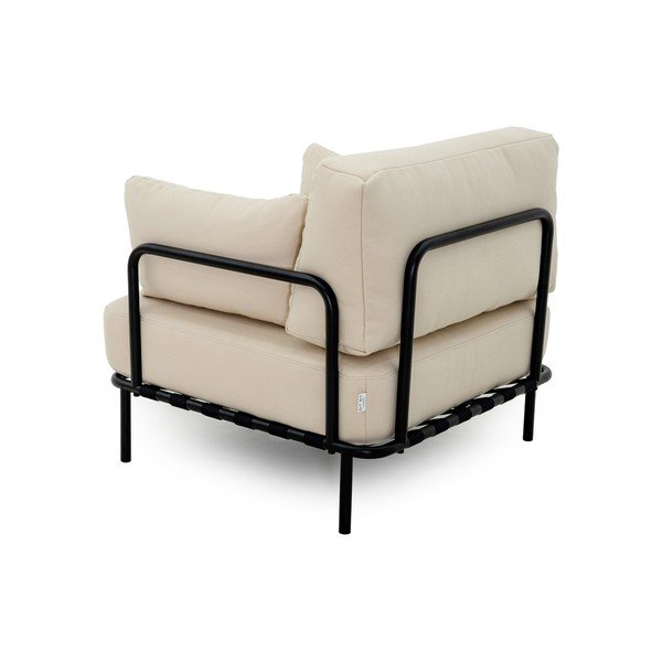 Fotoliu de grădină bej capitonat Salve – Sit Sit-image-4