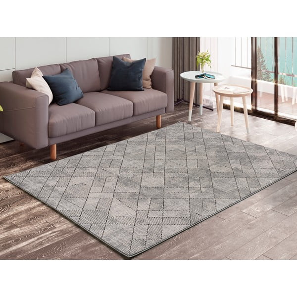 Covor gri 200x290 cm Gianna – Universal-image-1