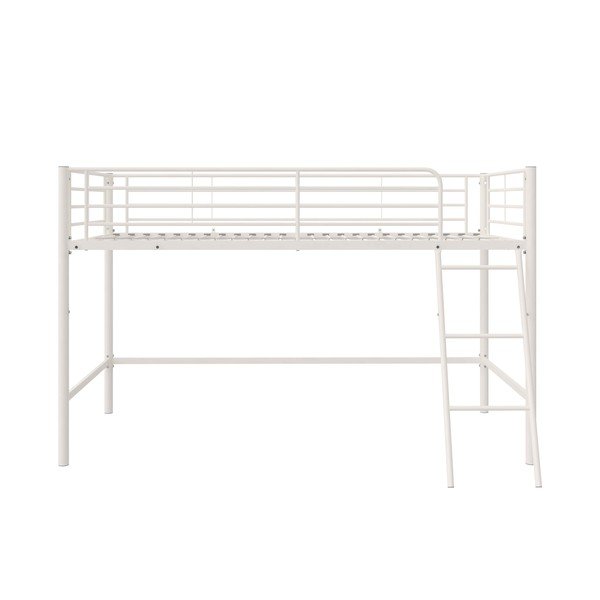 Pat pentru copii  alb înalt 90x200 cm Jodie – Støraa-image-4