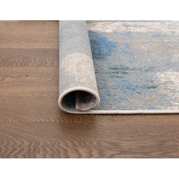 Covor tip traversă albastru deschis 80x300 cm Sensi Zashi – FD-image-3