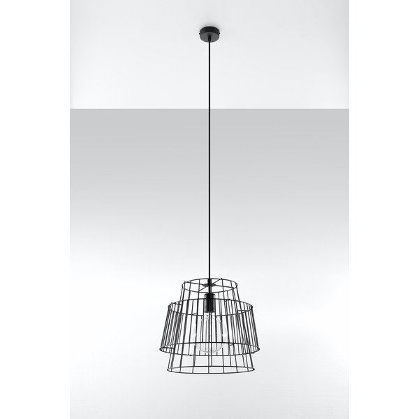 Lustră Sollux Darla, negru-image-1