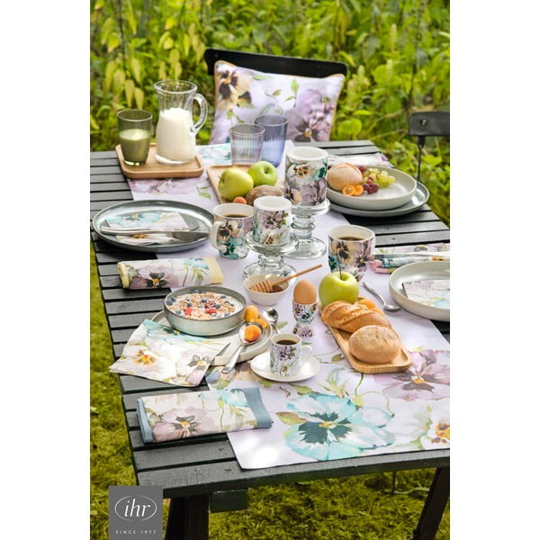 Napron de masă din bumbac organic 150x45 cm Martha - IHR-image-2