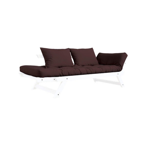 Canapea extensibilă Karup Bebop White/Brown-image-2