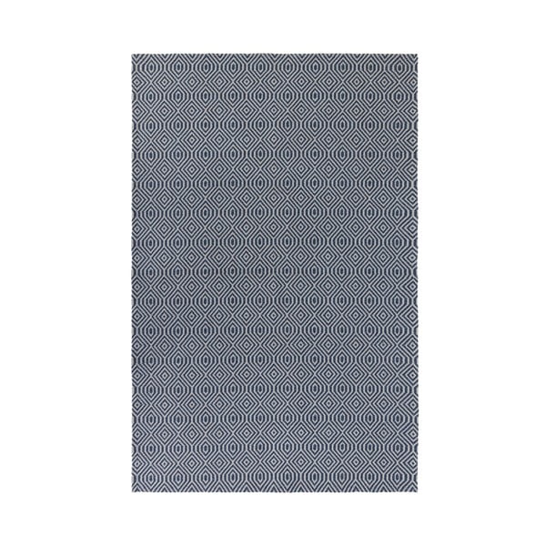 Covor din bumbac Flair Rugs Pappel, 192 x 290 cm, albastru