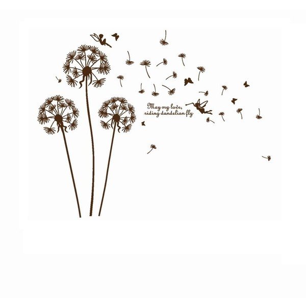 Autocolant Ambiance Dandelion Flowers-image-1