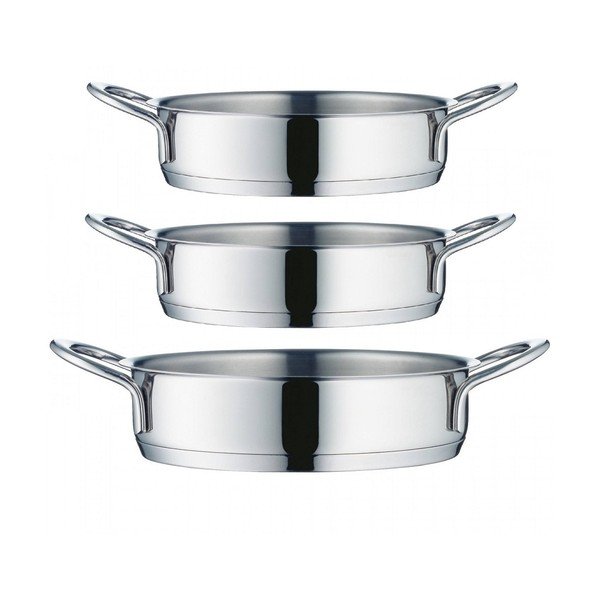 Set 3 tigăi pentru servit WMF Mini
