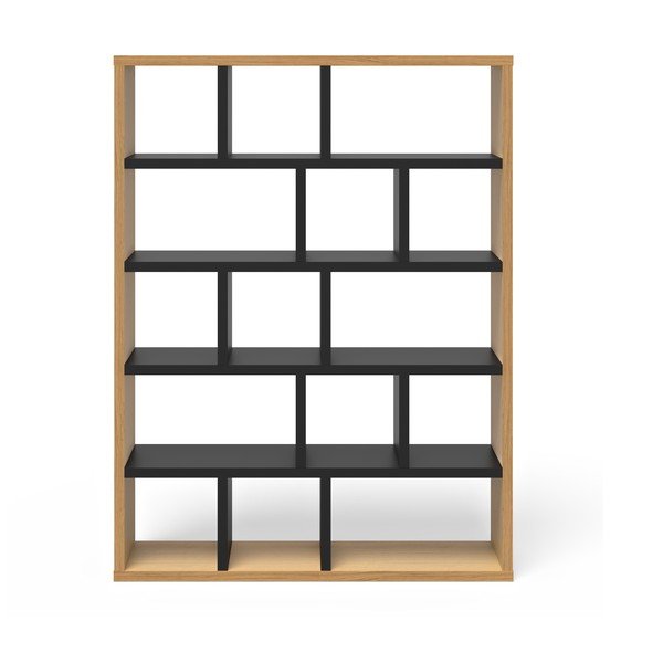 Bibliotecă negru-natural 150x198 cm Berlin – TemaHome-image-2