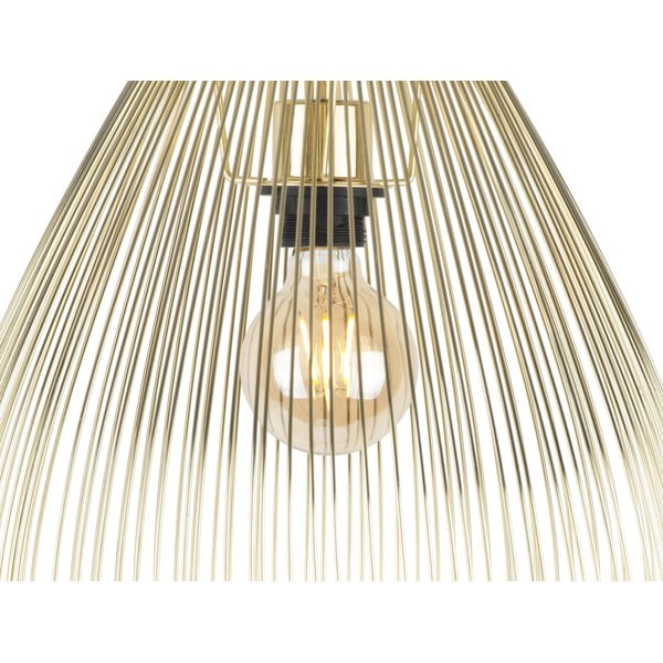 Lustră din metal Leitmotiv Lucid, ø 35 cm, auriu-image-4