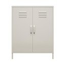 Dulap gri deschis din metal 79x100x39 cm Bradford – Støraa